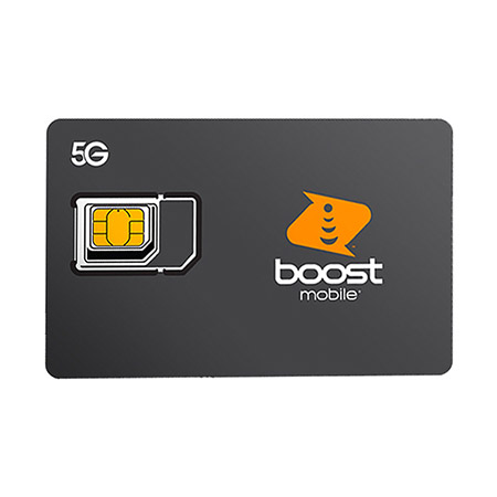 Picture of Boost 5G ATT Non-serialized version 2 black sim (20 Pack)